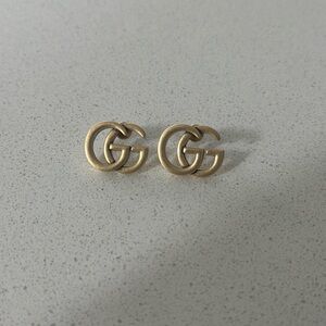 Gucci Gold GG Earrings
